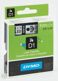 Taśma dymo d1 9mm x 7m przezroczysta