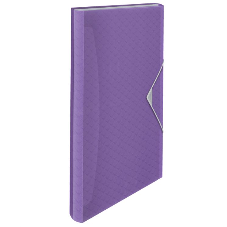 Teczka z przegródkami Esselte Colour&#039;Breeze, 6 przegródek, lawendowa