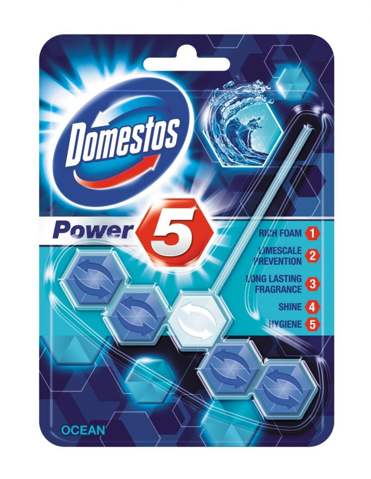Zawieszka WC DOMESTOS KOSTKA POWER5 OCEAN 55g