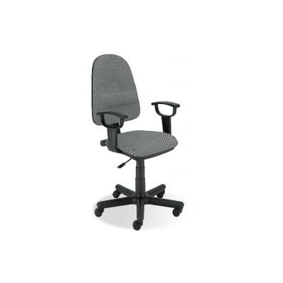 Fotel obrotowy  OMEGA Profil GTP C-73 szaro-czarny