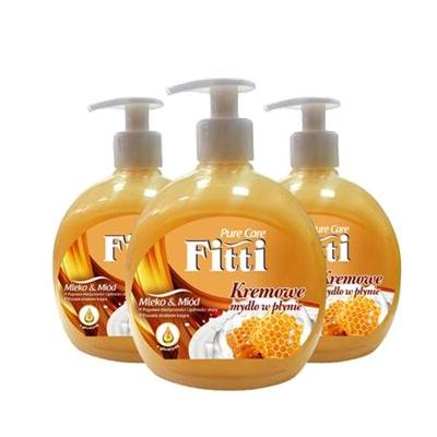 Mydło w płynie fitti mleko z miodem 500ml
