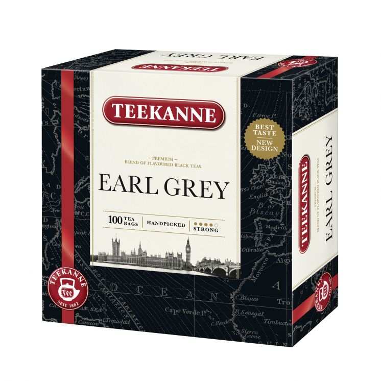 TEEKANNE HERBATA EARL GREY 100t x 1,65g czarna