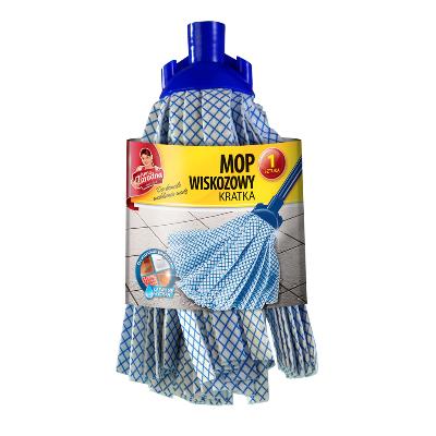 Mop wiskozowy KRATKA PB-3937 Anna Zaradna