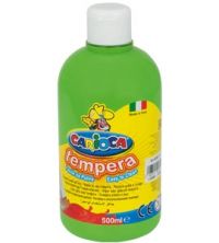 Farba Carioca tempera jasnozielona 500ml