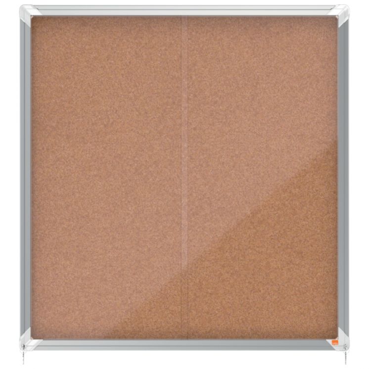 Gablota korkowa Nobo Premium Plus 12xA4 (drzwiczki przesuwne) 1902574
