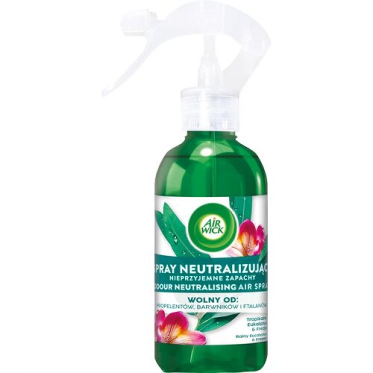 ODŚWIEŻACZ POWIETRZA AIR WICK TROPIKALNY EUKALIPTUS &amp; FREZJA 237ML SPRAY