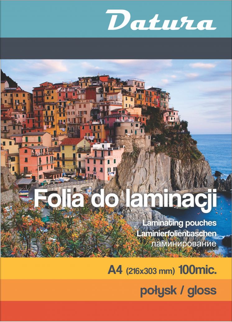 Folia do laminacji A4 100mic DATURA
