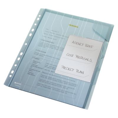 Folder LEITZ A4 Combifile Z PRZEKŁADKAMI NIEBIESKI PRZEZROCZYSTY (3)