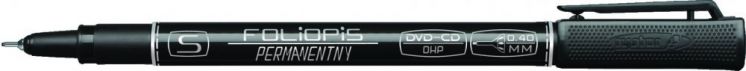 Foliopis permanentny RYSTOR 0.4 FS-4/A czarny