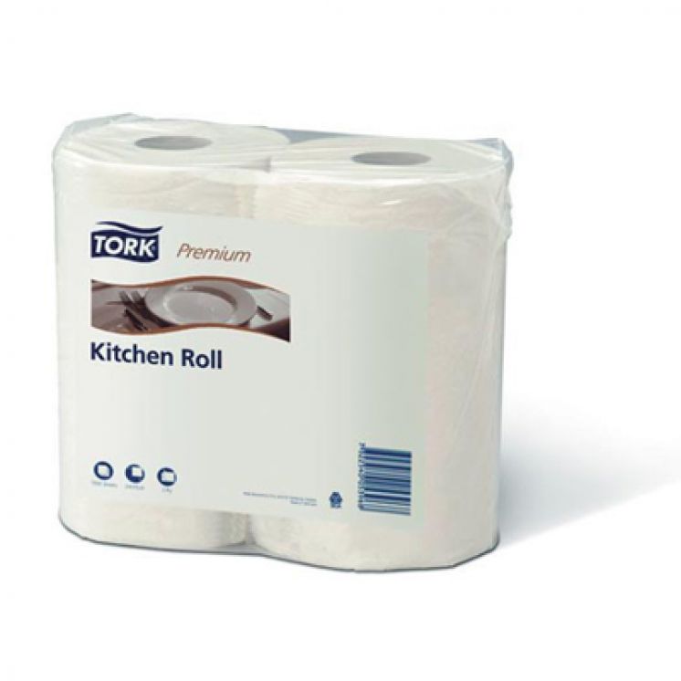 RĘCZNIK KUCHENNY TORK PREMIUM BIAŁY 2W CELULOZA 120269 /24/