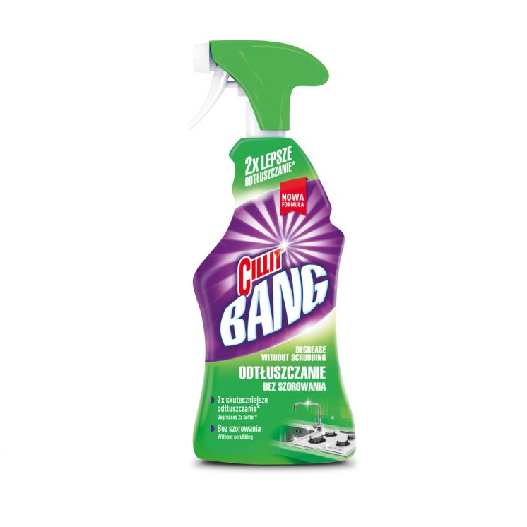 CILLIT BANG TŁUSZCZ I SMUGI 750ML SPRAY
