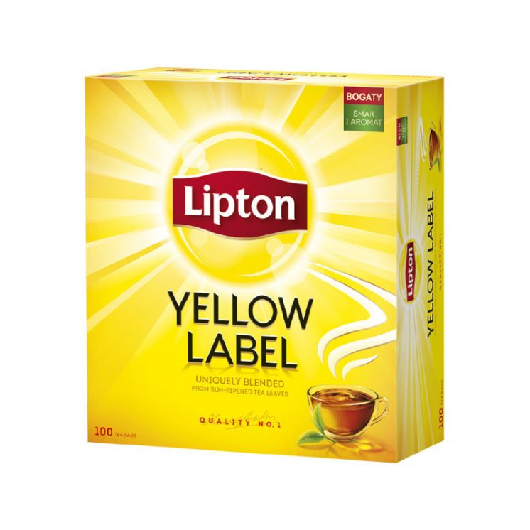 Herbata LIPTON YELLOW LABEL 100TB