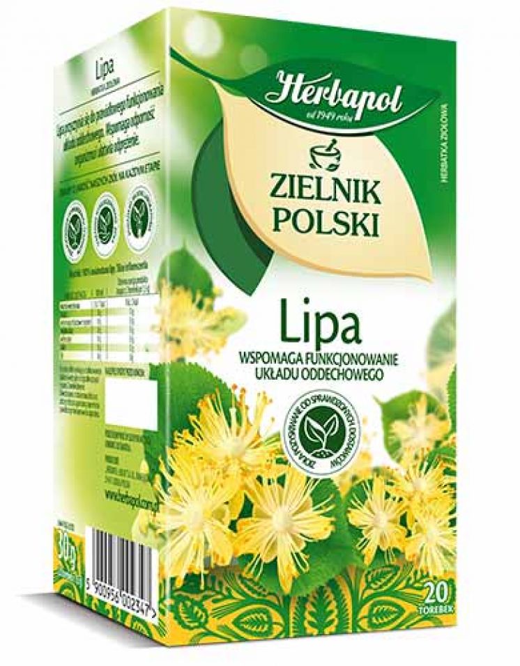 HERBAPOL HERBATA ZIELNIK POLSKI LIPA 20TB