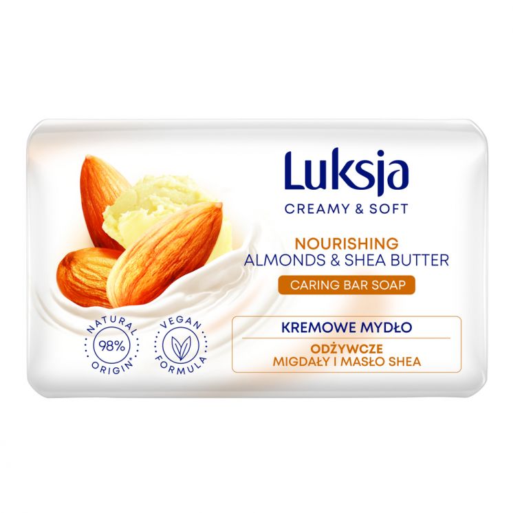 MYDŁO W KOSTCE LUKSJA MIGDAŁ I MASŁO SHEA 90G