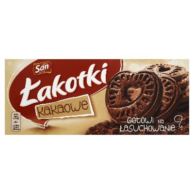 HERBATNIKI ŁAKOTKI KAKAOWE 148G
