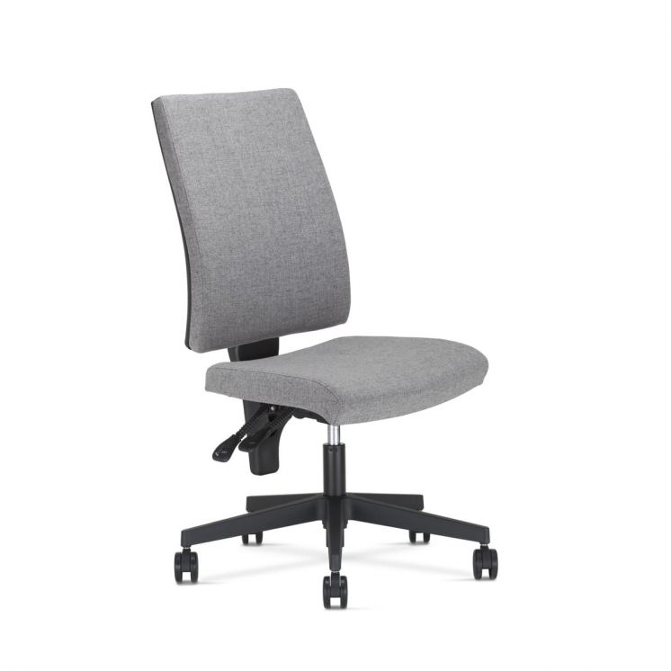 Krzesło obrotowe Metron White szary CSE11