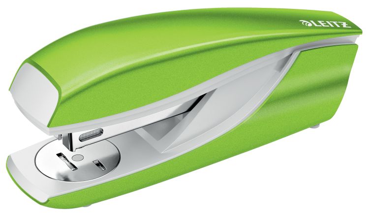 Zszywacz średni metalowy Leitz, zielony, 10 lat gwarancji, 30 kartek 55021054