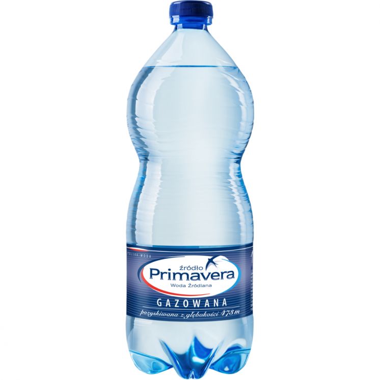 WODA PRIMAVERA GAZOWANA 1L żródlana /6/