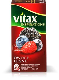 HERBATA VITAX INSPIRATIONS OWOCE LASU 20TB