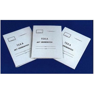 Teczka do akt osobowych A4 Kiel-Tech 350G/M2
