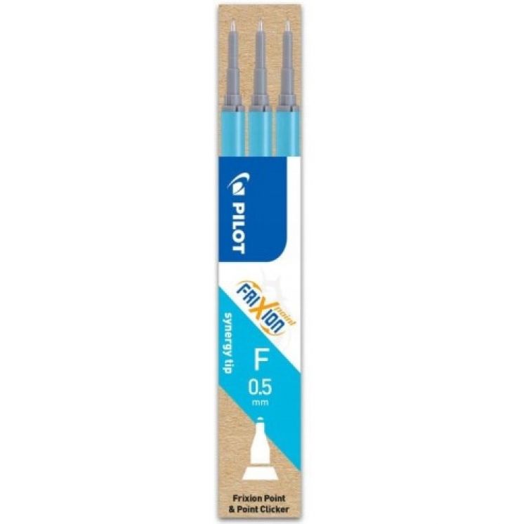 Wkład do PILOT FRIXION 0,5 LAZUROWY BLS-FRPS-LB-S9 /3/