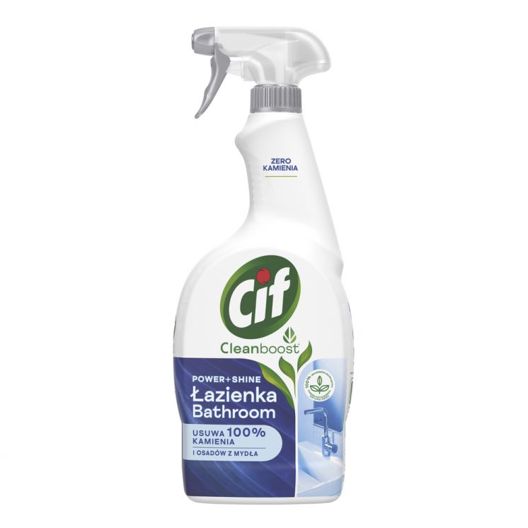CIF power&amp;shine łazienka przeciw kamieniowi 750ml spray