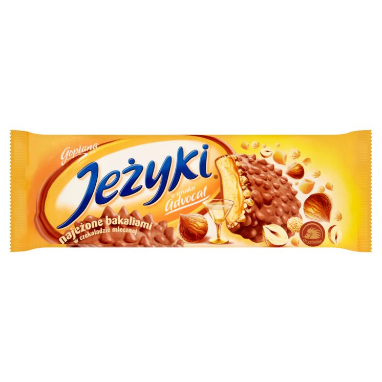 Ciastka JEŻYKI Advocat 140g