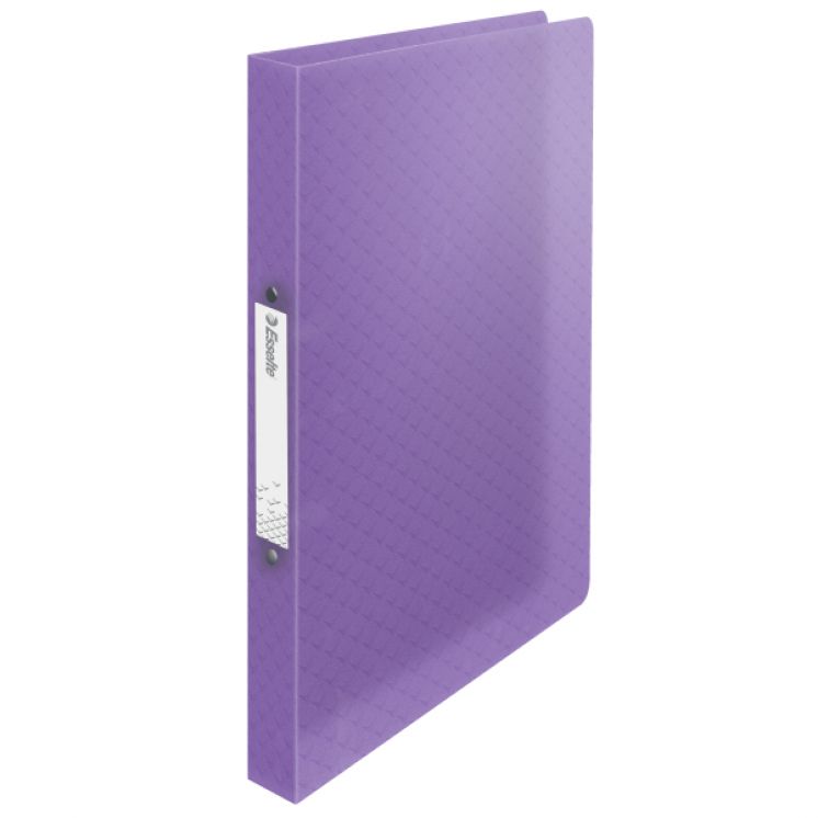 Segregator ringowy Esselte Colour&#039;Breeze, A4 2 RR, 25 mm lawendowy