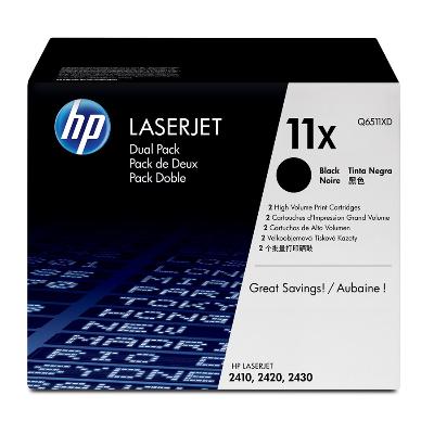 Toner HP Q6511XD Czarny 2 x 12000str