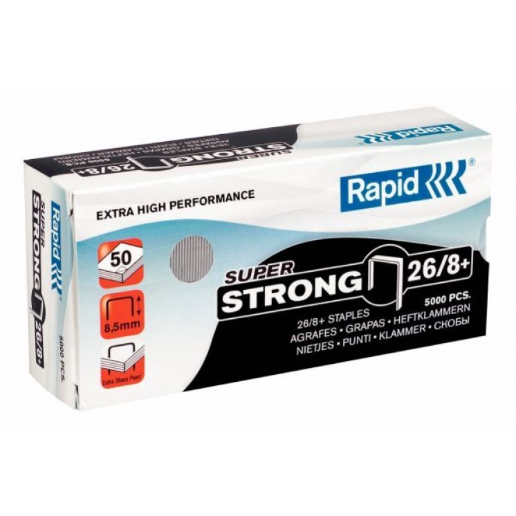 Zszywki RAPID Super Strong 26/8+ /5000/