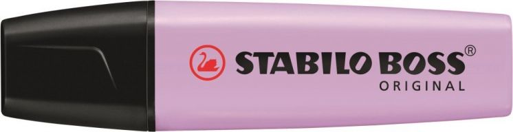 Zakreślacz STABILO BOSS ORIGINAL, pastelowy lila