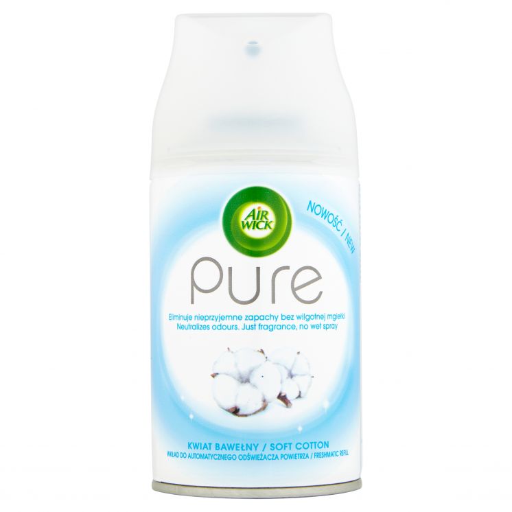 WKŁAD DO ODŚWIEŻACZA FRESHMATIC AIR WICK Kwiat Bawełny 250ml