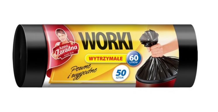 WORKI NA ŚMIECI AZ HDPE 60L /50/