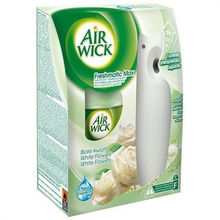 Odświeżacz POWIETRZA AIR WICK FRESHMATIC letni poranek 250ML Komplet