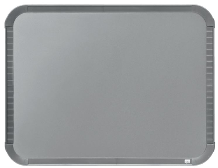Magnetyczna tabliczka suchościeralna Nobo 220x280mm, srebrna