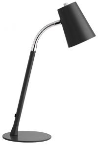 LAMPA BIURKOWA UNILUX FLEXIO 2.0 LED, CZARNA