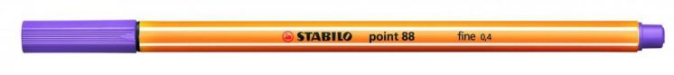 Cienkopis STABILO point 88/59 jasny lila