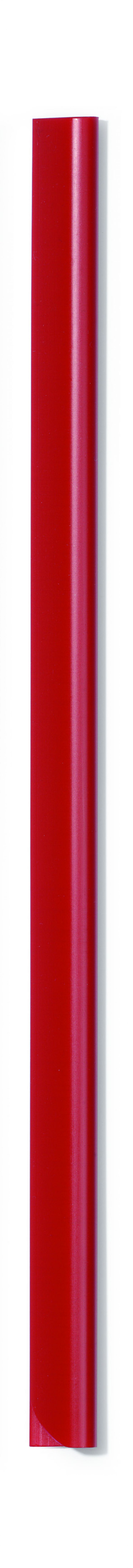Grzbiety zaciskowe DURABLE A4 30 kartek czerwone (100)