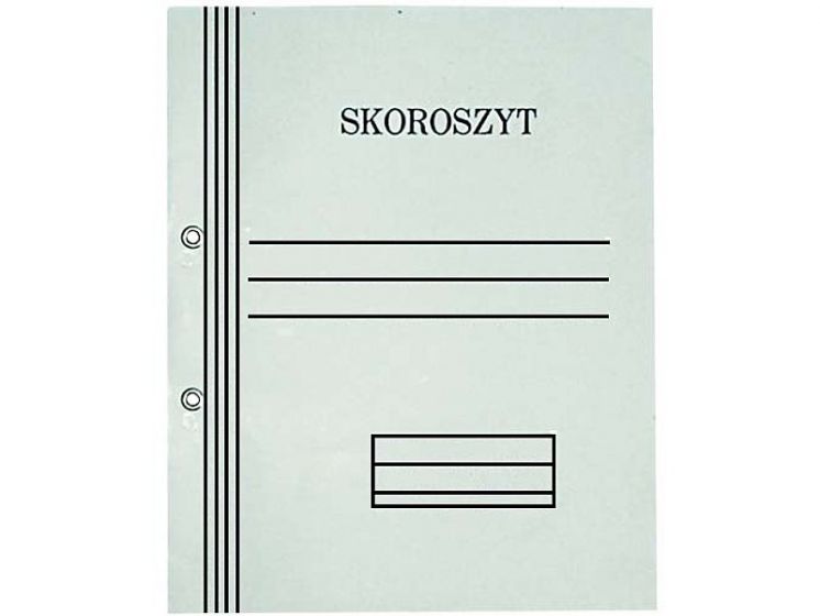 SKOROSZYT KARTONOWY OCZKOWY PEŁNY KIEL-TECH A4 BIAŁY 350G/M2 (50)