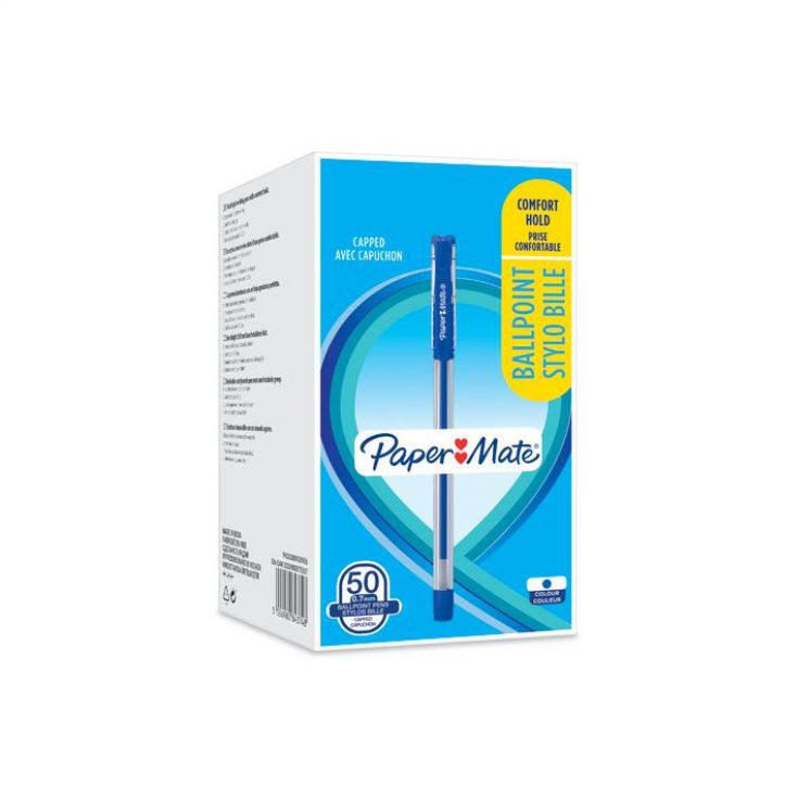 DŁUGOPIS OLEJOWY PAPER MATE BRITE  0.7 niebieski