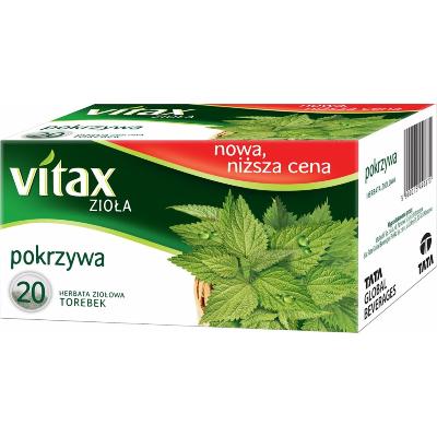HERBATA VITAX ZIOŁOWA POKRZYWA 20TB