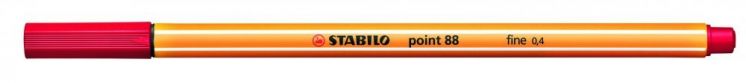 Cienkopis STABILO point 88/40 czerwony