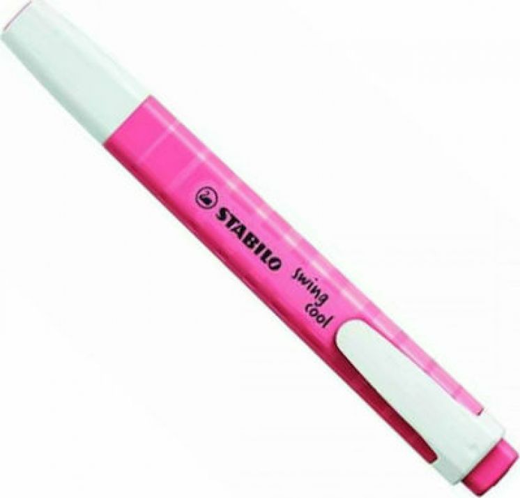 Zakreślacz STABILO swing cool pastel pastelowy różowy ciemny