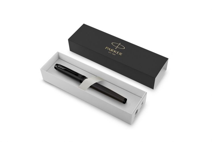 Pióro wieczne (F) IM ACHROMATIC BLACK PARKER 2127741, giftbox