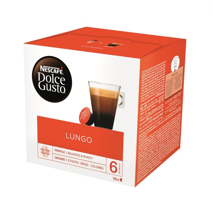 KAWA NESCAFE DOLCE GUSTO LUNGO 104g