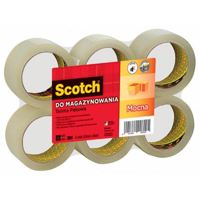 Taśma pakowa Scotch® do magazynowania 50mmx66m przezroczysta