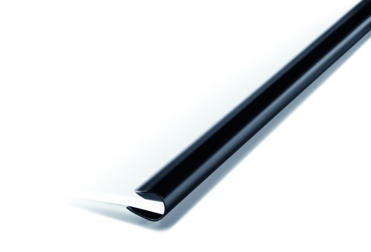 Grzbiety zaciskowe DURABLE A4 80 kartek czarne (25)