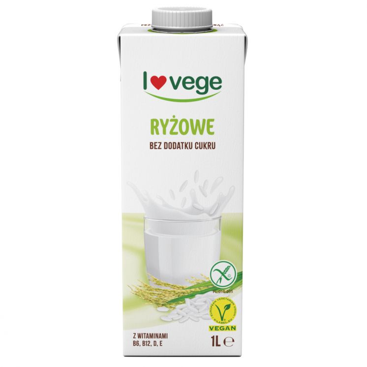 NAPÓJ SANTE LOVEGE RYŻOWE  B/CUKRU 1L
