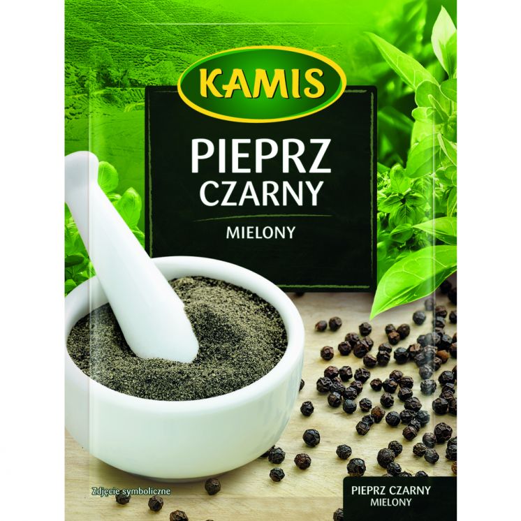 PIEPRZ CZARNY MIELONY KAMIS 20G