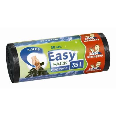 WORKI NA ŚMIECI 35L JAN NIEZBĘDNY EASY PACK MOCNE CZARNE /30/